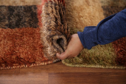 Modern Handmade Luxury Hand-Knotted Moroccan 10' Runner Rugs 3x10 - Picture 16 of 17