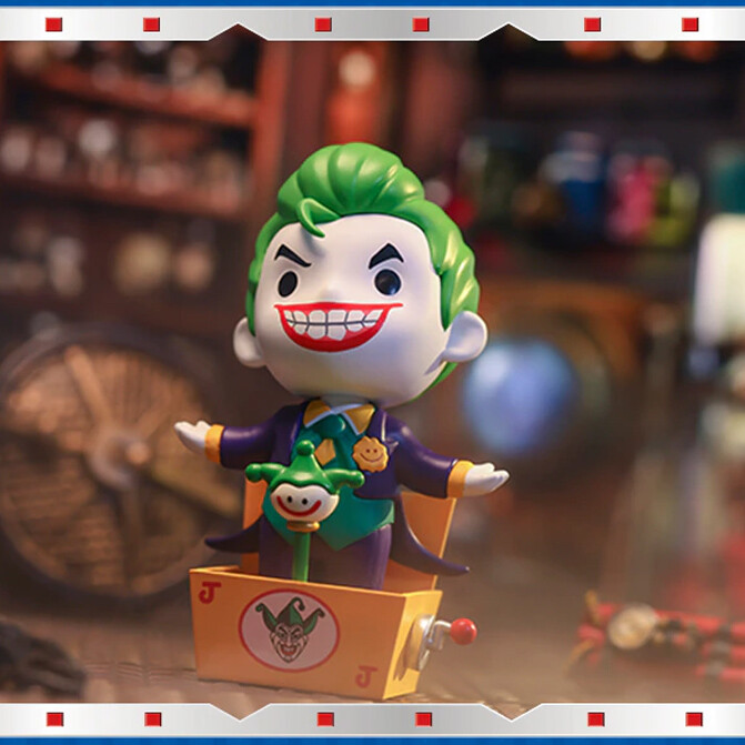 Pop Mart x DC Justice League Series The Joker mini figure cute toy gift crazy-image