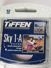 62mm TiFFEN Skylight 1A Glass Lens Filter 62 mm sklight1A Sky-1A E62 E-62 USA