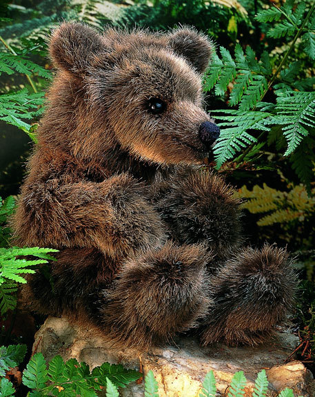 Brown bear cub collectable soft toy by Kosen Kösen - 4850 - 26cm 10 inches Brown bear cub collectable soft toy by Kosen Kösen - 4850 - 26cm 10 inches