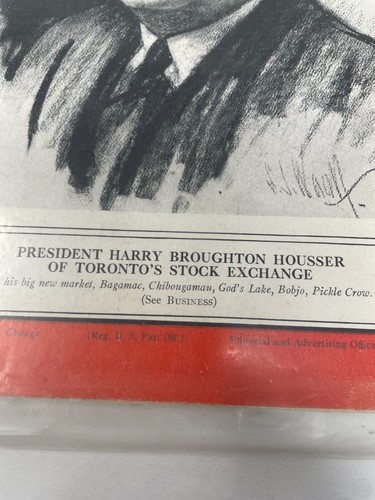 Time Magazine - April 5, 1937 - President Harry Broughton Housser | VTG - Picture 7 of 10