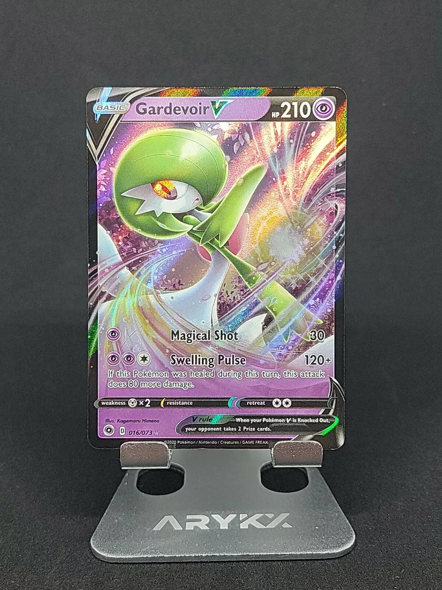 016/073 Gardevoir V, Rare Holo V Card