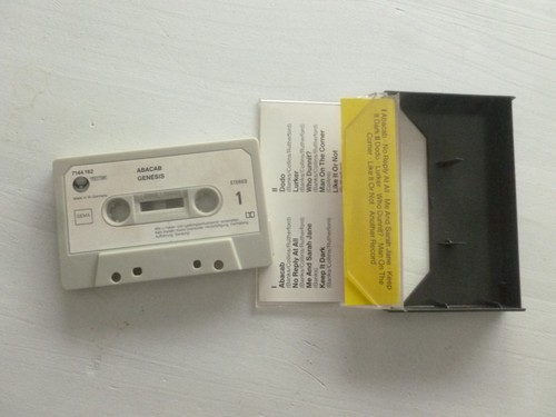 GENESIS - ABACAB ~ VERTIGO 1981 GERMANY PROG ROCK CASSETTE TAPE ~ PAPER LABELS - Picture 4 of 6