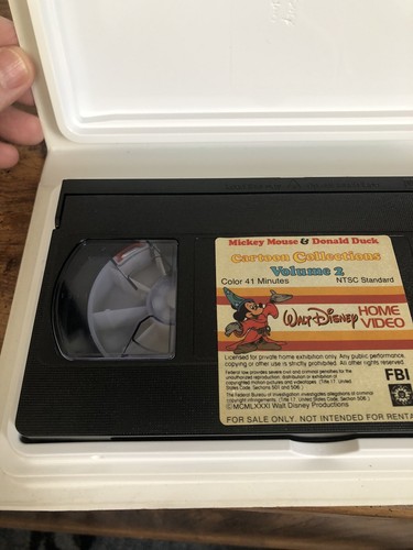 Walt Disney Video Mickey Mouse & Donald Duck Collection Vol. 2 (VHS, 1981) - Picture 7 of 8