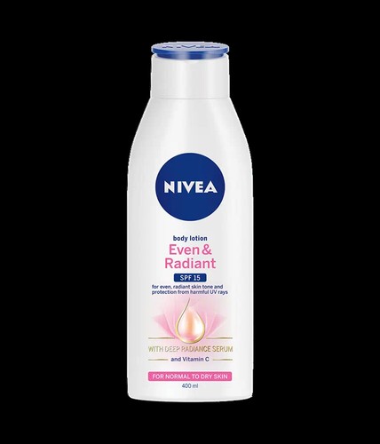NIVEA Even &Radiant SPF 15 Skin Tone, Radiance Serum BodyLotion 400ml Original. - Picture 3 of 16