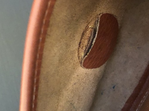 Vintage Dooney & Bourke Damen Allwetter genarbtes Leder Umhängetasche Handtasche Tasche - Bild 18 von 20