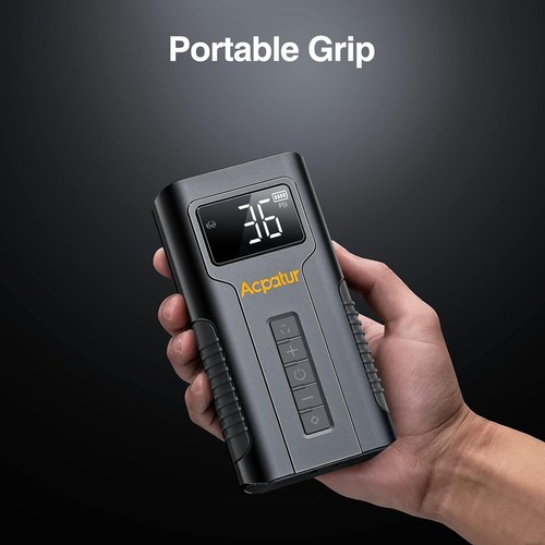 LCD Electrical Air Pump Portable Wireless Tire Inflatable Pump for Car Bicycle - Picture 6 of 16