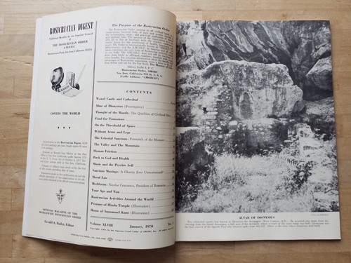 Lot of 6 - Rosicrucian Digest - Oct Nov Dec 1969 Jan Feb Mar 1970 - Mysticism - Picture 13 of 21