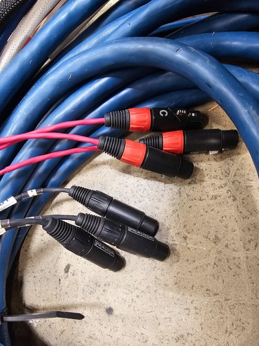 Whirlwind W6IRP 50' Fanout 28 channel, 22 TRS & 6 XLR-F - Picture 4 of 6