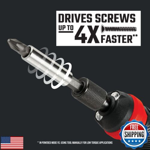 CRAFTSMAN 4V Electric Screwdriver Set, 300 RPM, Micro-USB Charging Port, 3-St - Picture 4 of 5