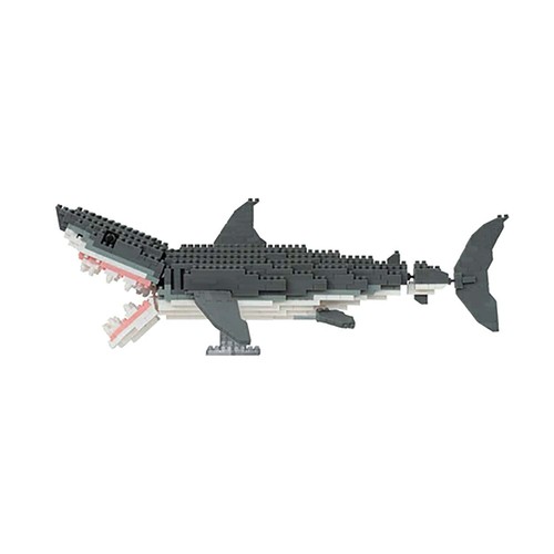 Nanoblock - DX Great White Shark - Picture 4 of 5