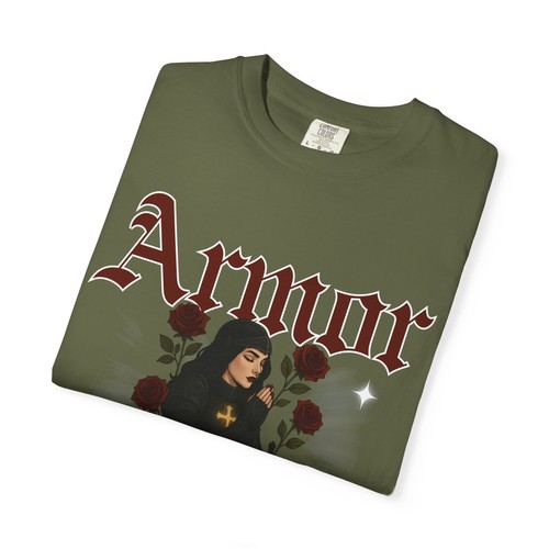Armor of God T-shirt, Unisex Christian Shirt, Gothic Christian Graphic Tee - Picture 17 of 38