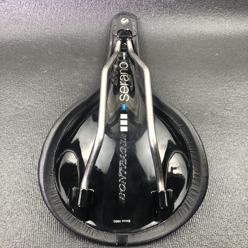 Bontrager Serano RL Saddle, 433182, Titanium Rails, Black, 148mm Width Bike Seat - Picture 4 of 13
