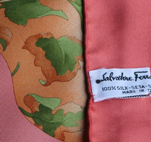 FERRAGAMO Teddy Bears Play Musical Instruments Silk Scarf - Picture 8 of 10