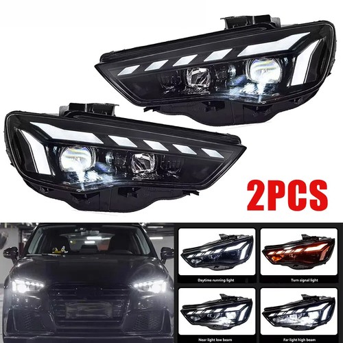 Actualización de faros LED para Audi A3 2013-2016 proyector láser DRL lámparas de animación - Imagen 5 de 17