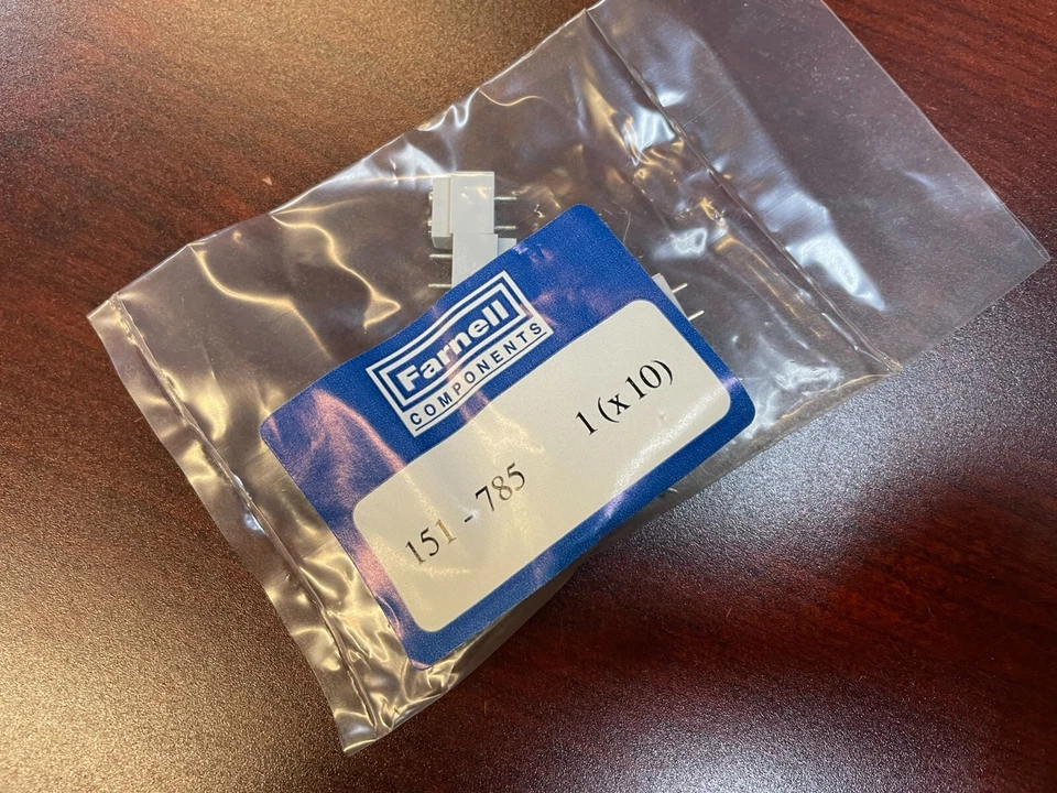 QTY-10 Lumberg KRM02 Conn Terminal Block 2 POS 5mm 15A - Image 2 of 2