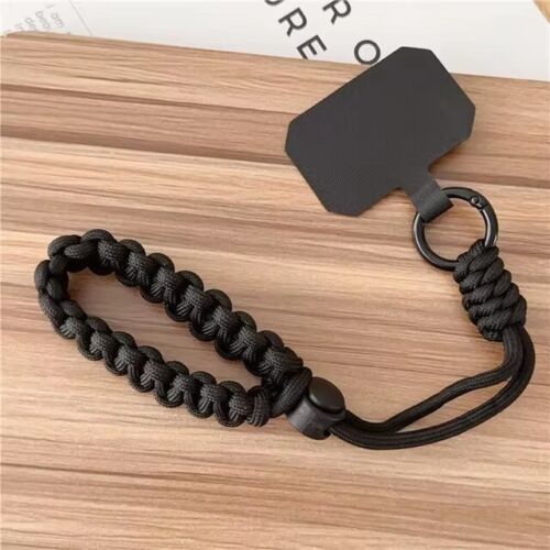 Handwoven adjustable mobile phone universal lanyard wrist strap Outdoor sports - Picture 17 of 24