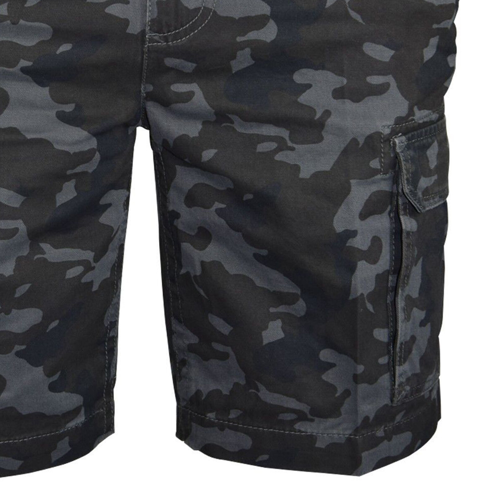 MENS ARMY CASUAL WORK CARGO COMBAT CAMOUFLAGE SHORTS COTTON CHINO HALF ...