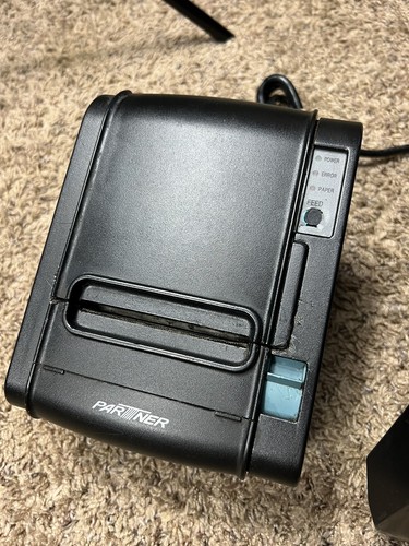 UNTESTED Posiflex TP-8315N POS Terminal w/ Partner Thermo Printer RP-320 - Picture 3 of 22