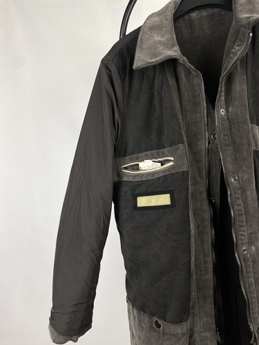 Corneliani Very rare velvet Corduroy Zip Oversize Coat Jacket Size 50 - Picture 12 of 14