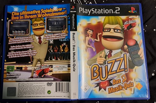 Buzz Das Musik Quiz playstation 2 spiele ps2 - Bild 1 von 3