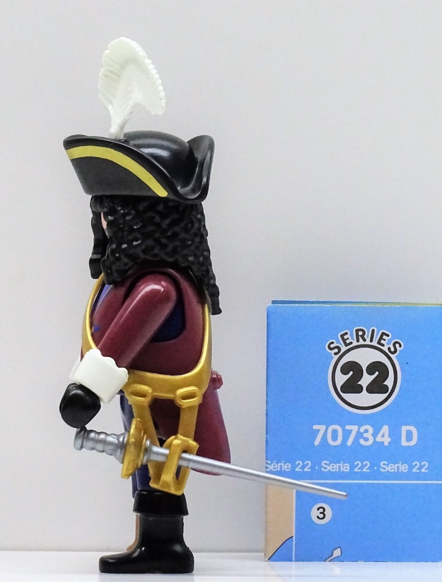 Personnage Pirate Playmobil Catégorie 1 Référence 34 - Occasion Très Bon état, Fabriqué En Allemagne