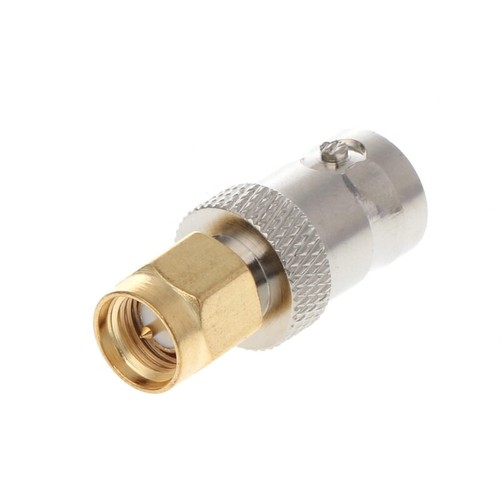 SMA Wtyczka na wtyczkę żeńską BNC Prosty adapter RF Złącze koncentryczne Konwerter - Zdjęcie 6 z 8