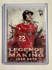K151,686 - 2018 Topps Update Legends in the Making #LITM8 Juan Soto