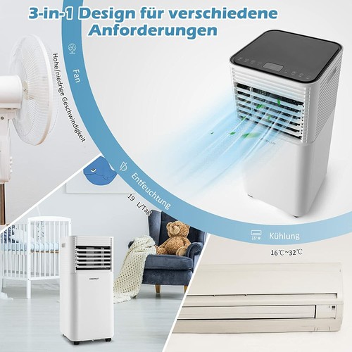 Mobile Klimaanlage Klimagerät 7000 BTU LED-Anzeige Fernbedienung 4 in 1 - Bild 8 von 20