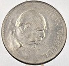 1965 United Kingdom Crown Uk Commemorative Churchill Great Britain 👑 Crown Coin