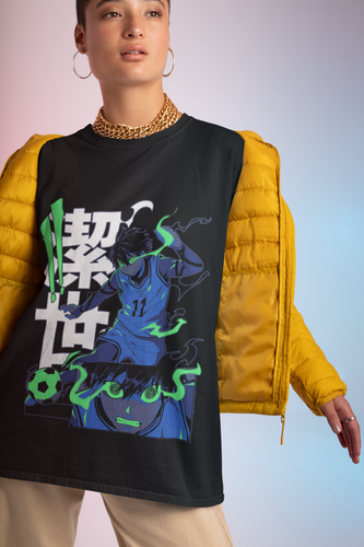 Camisa Blue Lock Seishiro Nagi Camiseta Isagi Yoichi Camiseta Rin Itoshi Camiseta Suave - Imagen 3 de 6