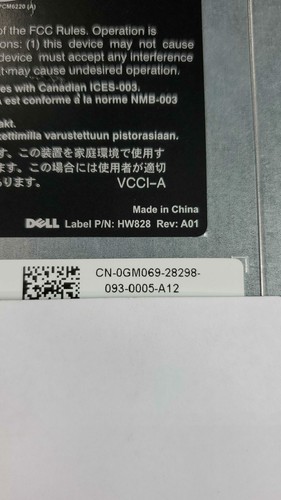 DELL GM069 POWERCONNECT M6220 20 PORT SWITCH M1000E - Picture 3 of 3