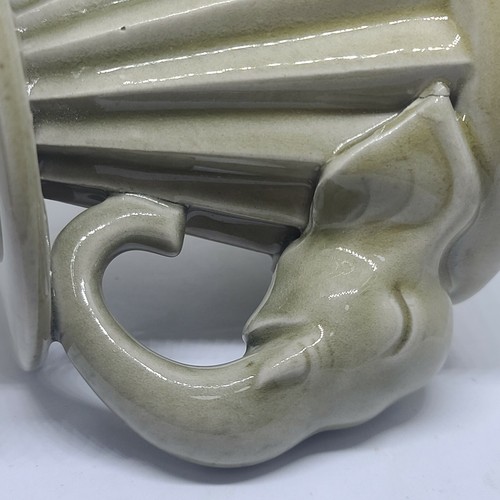 Elephant Coffee Dripper Brew Cone Ceramic Pour Over Handmade Smile Green Manual - Picture 7 of 11