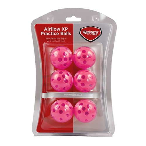 Bolas de golf Masters Golf Practice Airflow, espuma arco iris o 30 %. - Imagen 3 de 10