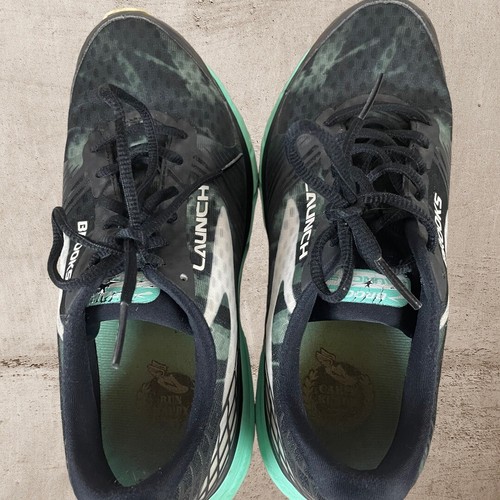 Brooks Schuhe Damen Größe 9 Launch 3 Laufschuhe Mintgrün Schwarz - Bild 7 von 9