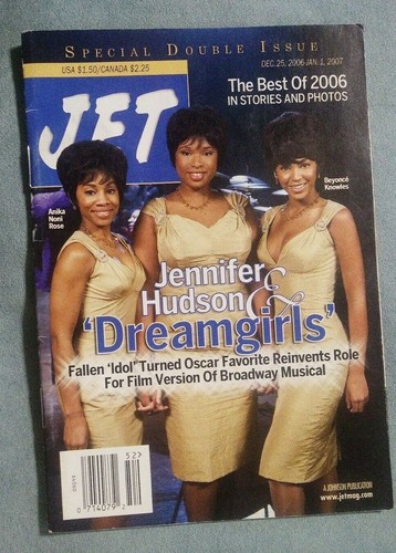 Jet Magazine Special Double Issue Dec 2006 / Jan 2007 Jennifer Hudson Dreamgirls - Picture 1 of 3