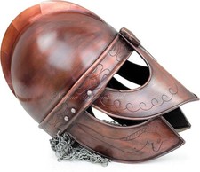 Viking Chainmail Shipwrecked Finish Medieval Templar Crusader Knight Armor Helme