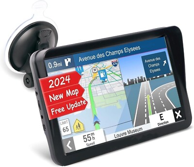 7 INCH CAR GPS Navigation Navigator 8GB 256MB Portable Truck free USA Canada MAP