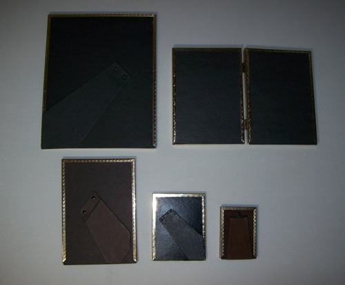 Lote de marcos MCM de colección marco de fotos de latón dorado, mezcla de estilos - Imagen 2 de 24