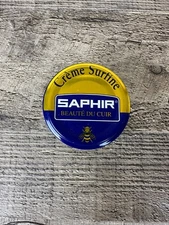 SAPHIR Creme Surfine Pommadier Shoe Polish Black 50 ml / 1.7 fl oz