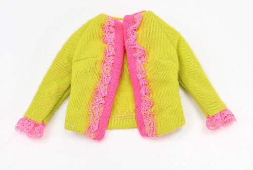 Vintage Barbie Fancy Dancy #1858 Cardigan Sweater 1968 Mattel