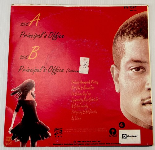 Young MC Principal’s Office Vinyl Record 7” 45 RPM 876 724-7 Island 1989 - Picture 7 of 12