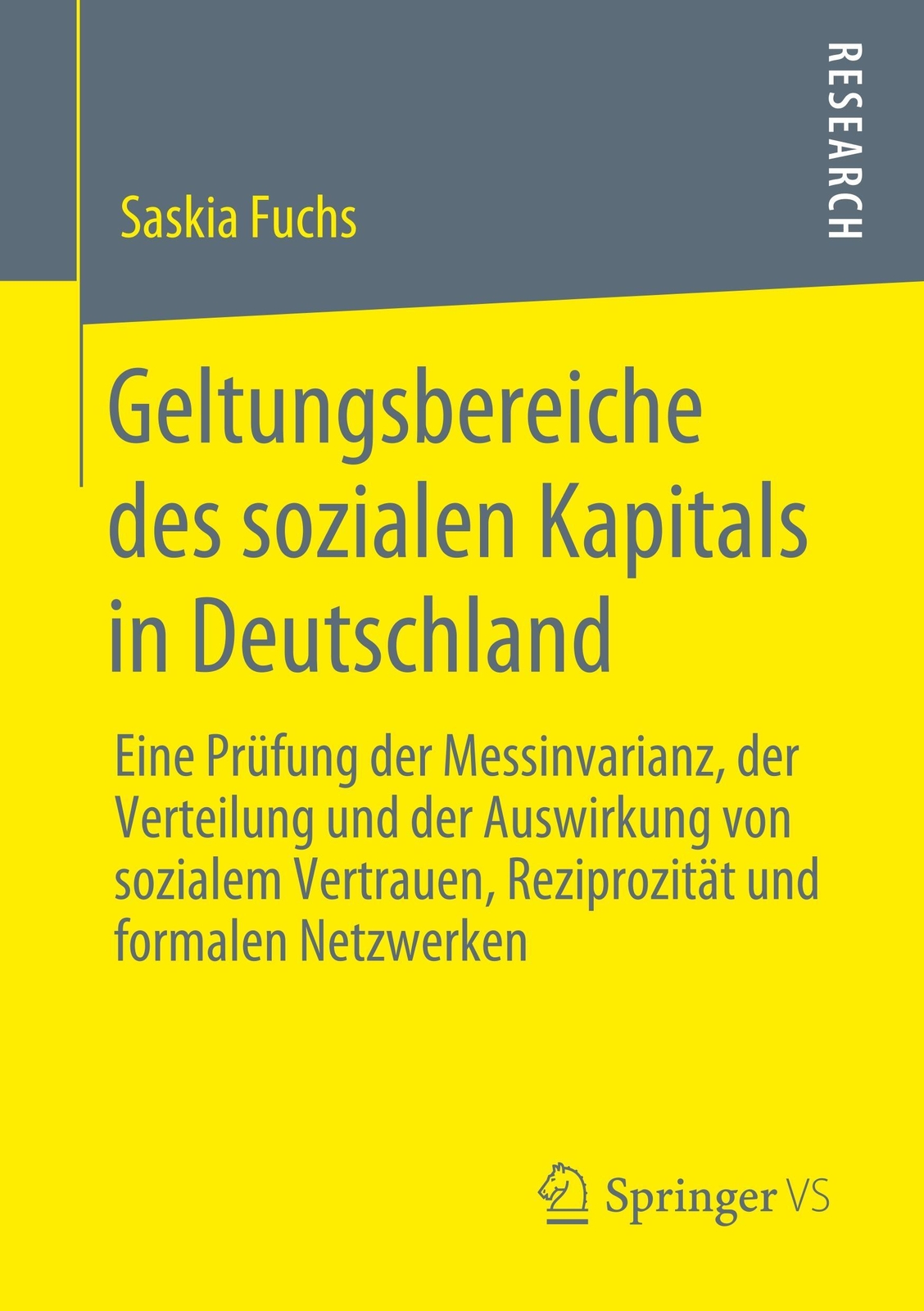 Thumbnail - Geltungsbereiche Des Sozialen Kapitals In Deutschland | Saskia Fuchs |