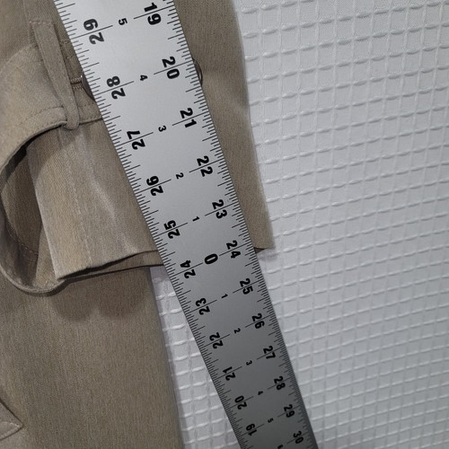 SAKS FIFTH AVENUE HARVE BENARD Women Sz 16 (48x48R) Lined Trench Coat Vintage - Picture 9 of 22