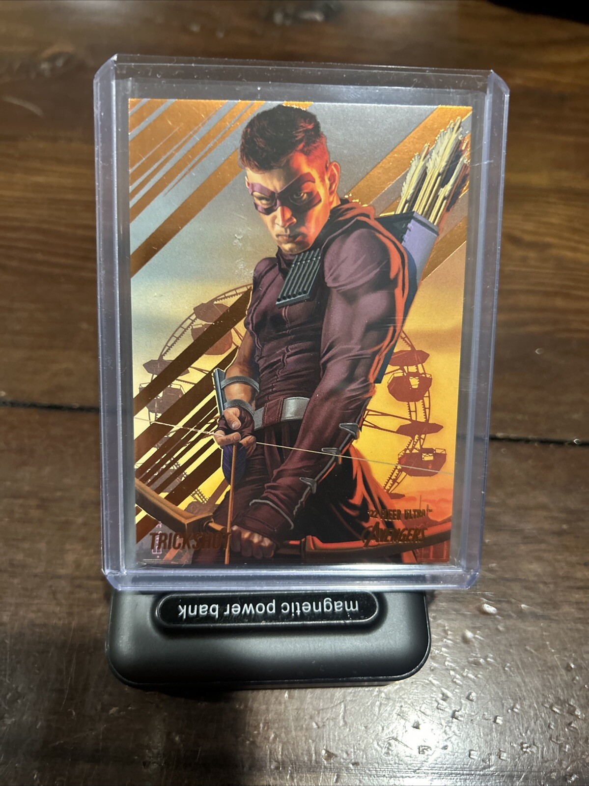 2022 Marvel Fleer Ultra Avengers Trickshot Orange Foil #79 36/549