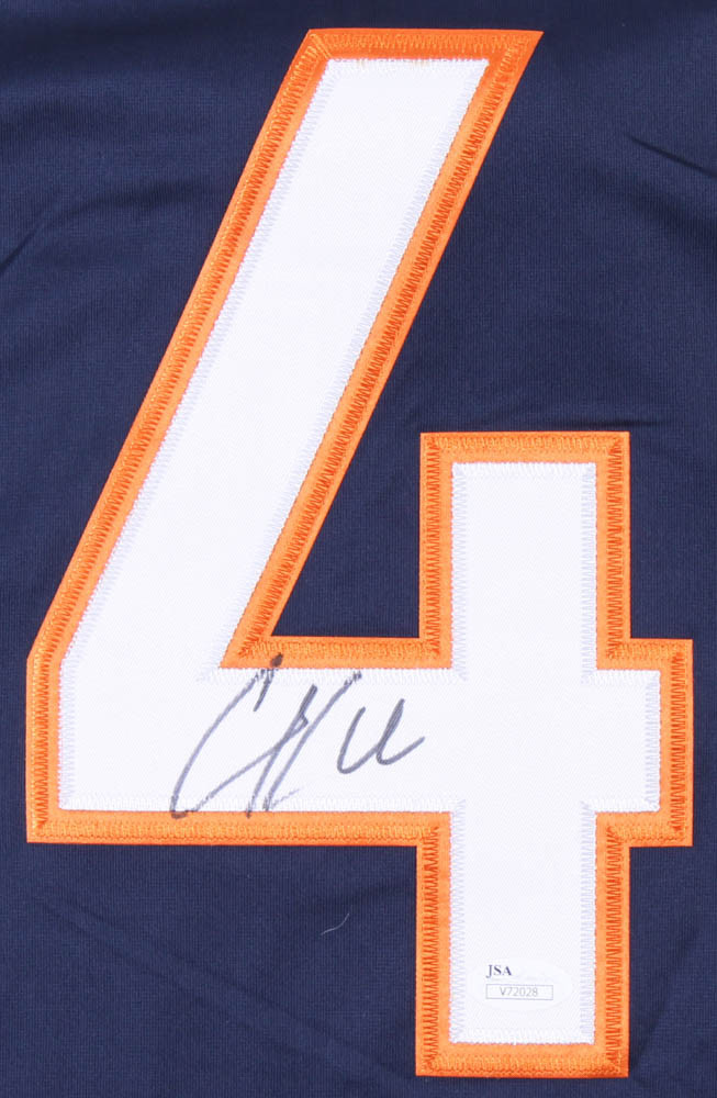 Case Keenum Signed Broncos Custom On Field Style Jersey (JSA COA)Denver #1 Q.B. - Picture 2 of 5