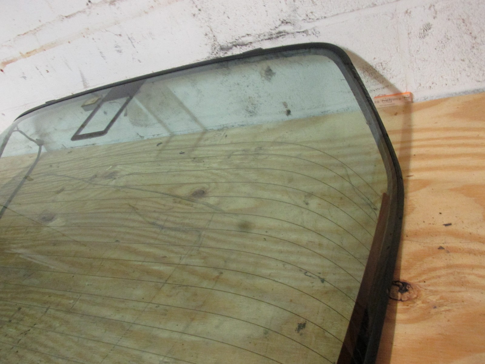 PORSCHE 944 , REAR LID HATCH GLASS no spoiler no wiper | eBay
