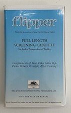Flipper *RARE* DEMO/SCREENER (VHS, 1996, Clamshell)