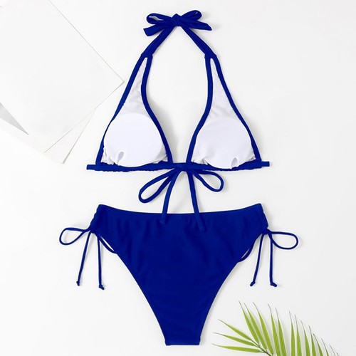 Women Bandeau Bandage Bikini Set Push Up Brazilian Swimwear Beachwear Swimsuit - Picture 22 of 38