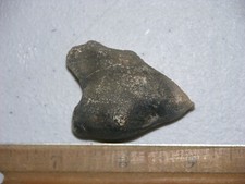 Hand axe early man paleolithic acheulean chopper blade tool Africa 1.75 inch X35